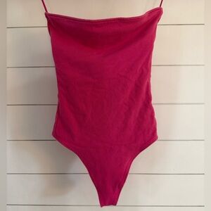 American Eagle Outfitters Hot Pink Bodysuit